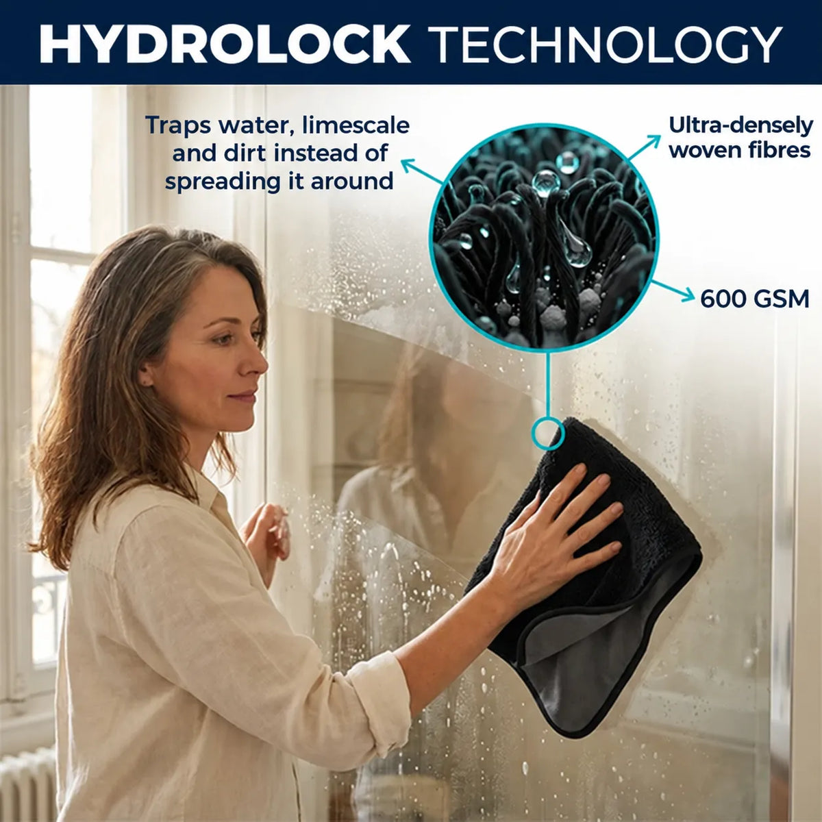 POROCLEAN Microfibre Cloth